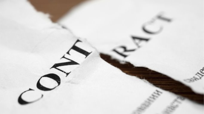 torn contract
