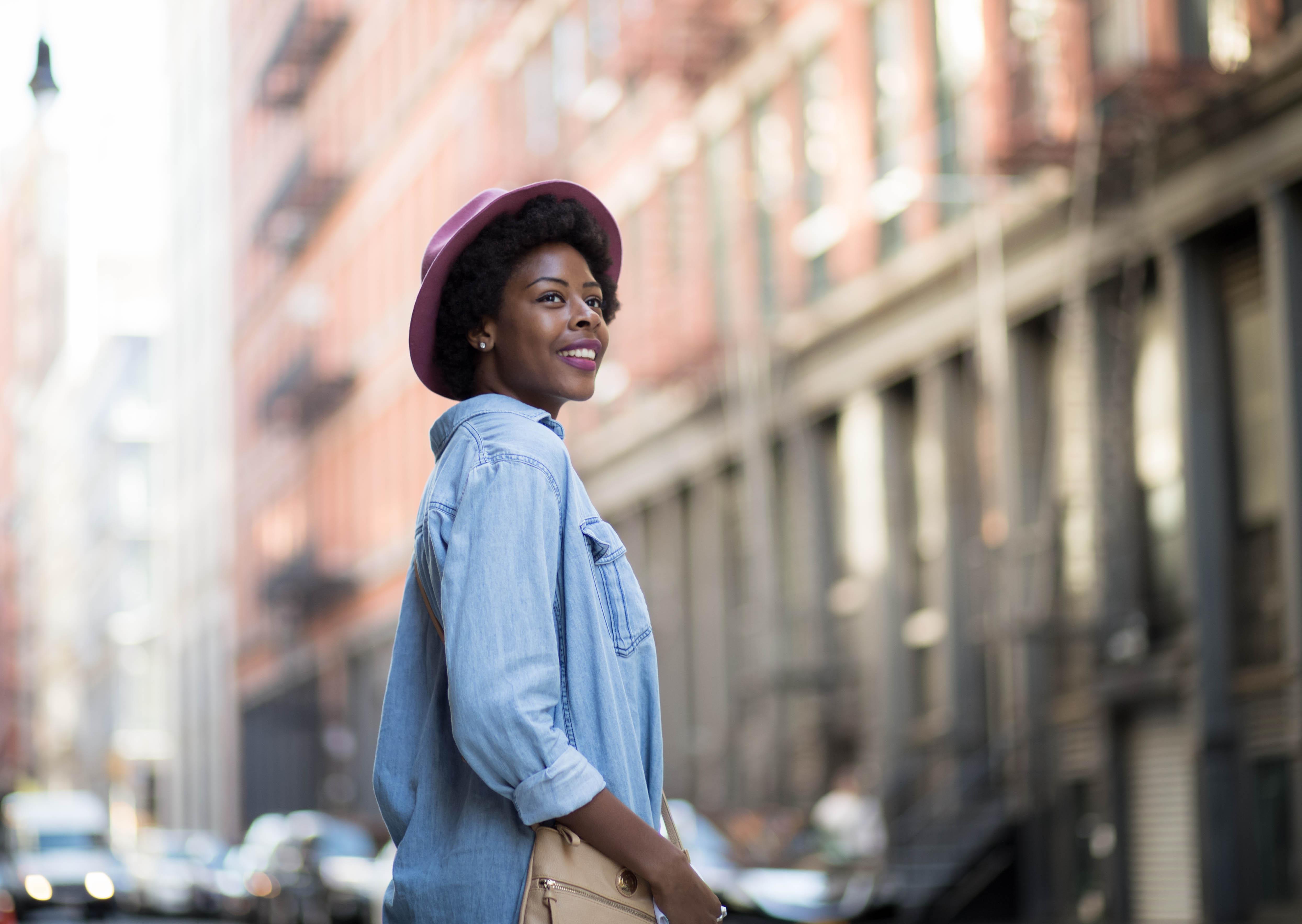 Woman Smiling