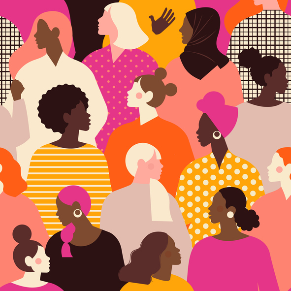 diverse group of women