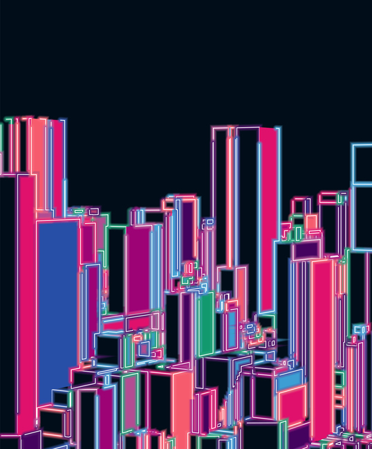 futuristic city