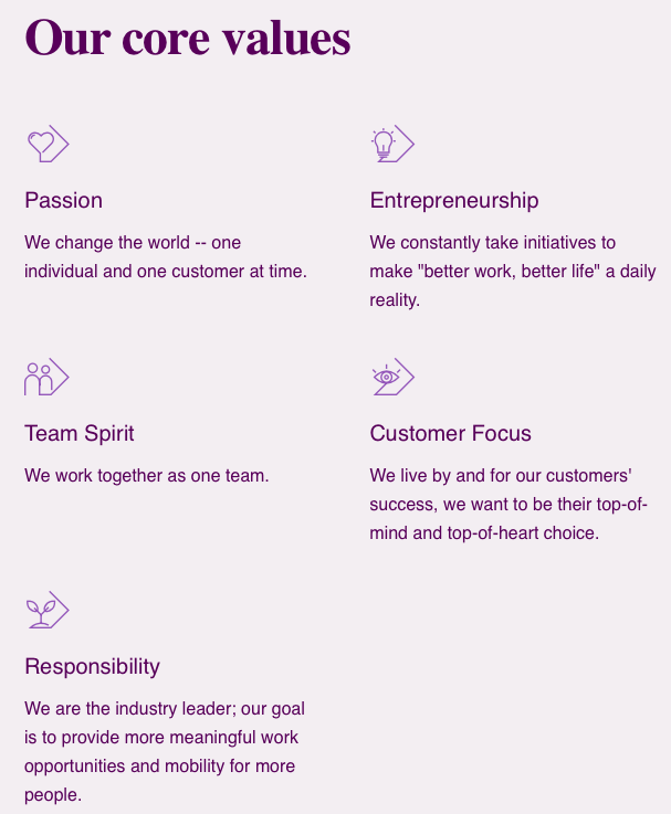 core values